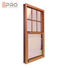 1.4mm Thickness Single Hung Window With Electrophoresis Surface Treatment