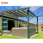 Automatic Retractable Canopy Pergola Easily Assembled Customized Size